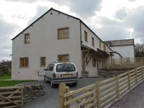 barn conversion at Lowick - even the bats were left in place (see access hole in top of gable)