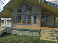 Replacement house on the shores of Windermere