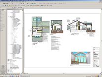 House alteration in Revit sheet 2