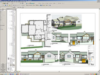 another house extension in Revit