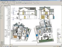 domestic extension 3D view