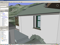 model into Google Earth