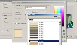 Assign Custom Surfaces dialogs...