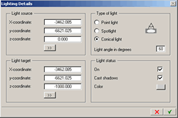 individual light properties