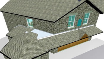 roof viewed in Allplan v2003.1