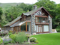 House above Grasmere - the original design is rather lost in several extensions - work still continuing!