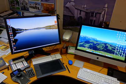 My desk on 21st May 2013 - click for larger version (270 Kb)