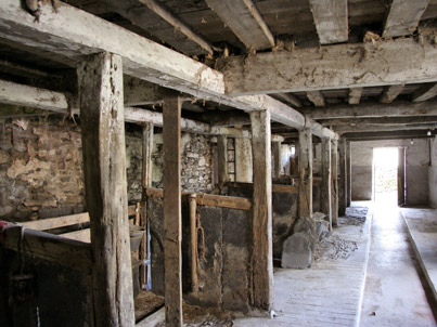 Barn lower floor before conversion near Windermere