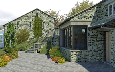 Cottage extension above Ambleside