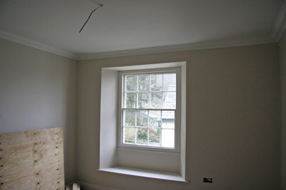 Window seat in cottage renovation near Ambleside