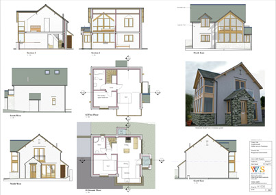 Local dwelling created from old garage - Click for pdf (1.8MB)