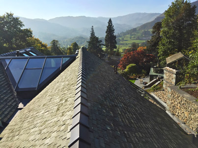 House at Grasmere lantern construction - Click for larger image